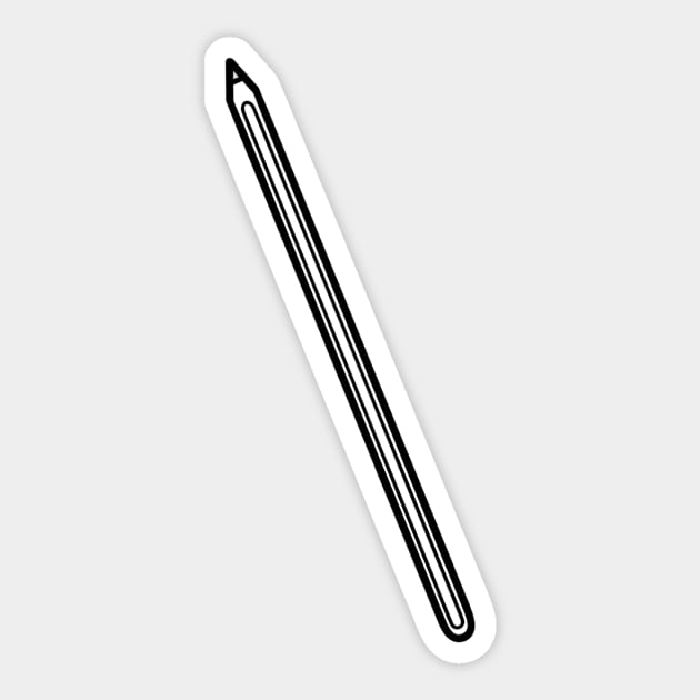 Apple Pen Sticker by Reeseworks